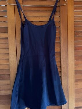 Los Angeles Apparel Navy Slip Dress Size S | Good Condition